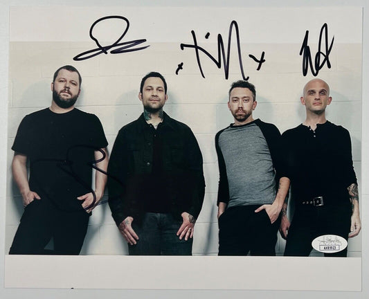 Rise Against Fully JSA Signed Autograph 8 x 10 photo