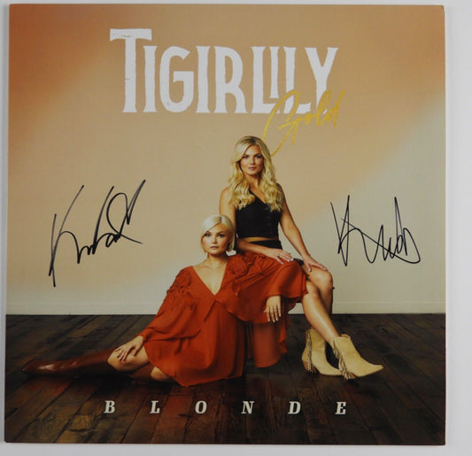 Tigirlily Gold JSA Signed Autograph Album Record Vinyl Blonde