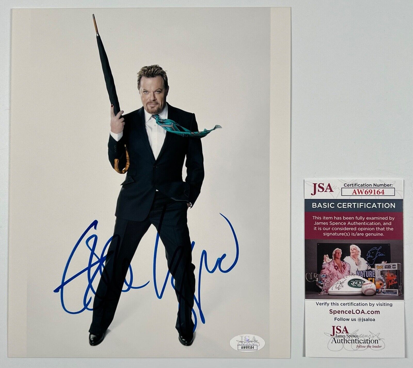 Eddie Izzard JSA Signed Autograph 8 x 10 photo