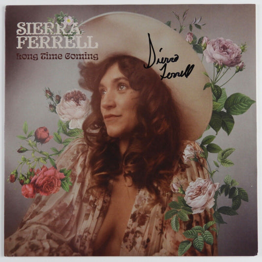 Sierra Ferrell Signed Autograph Album JSA Record Vinyl Long Time Coming