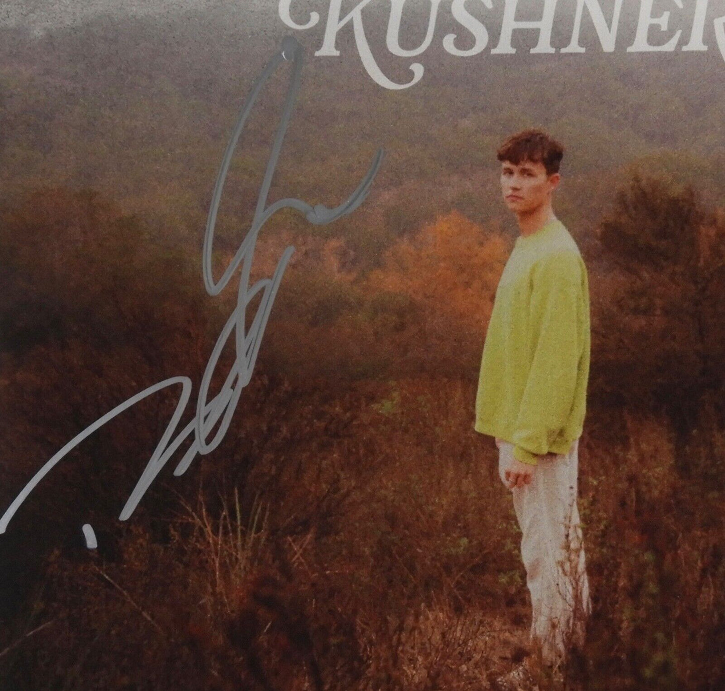 David Kushner  JSA Signed Autograph Record Album Footprints I Found Vinyl