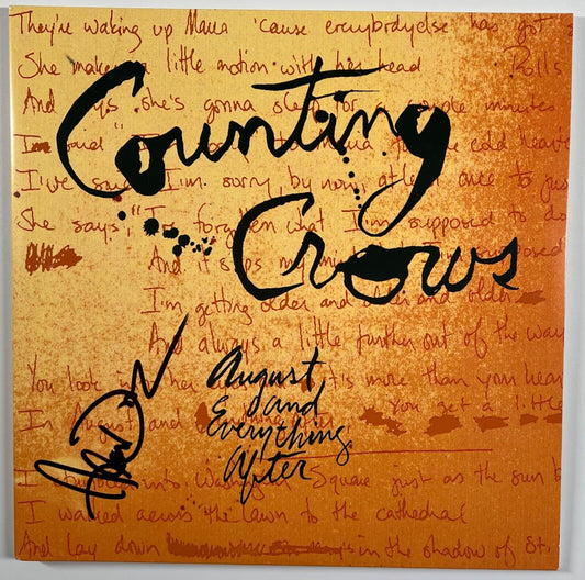 Adam Duritz Counting Crows JSA Signed Autograph Record Album Vinyl