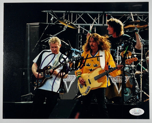 Rik Emmett Triumph JSA Signed Autograph Photo 8 x 10