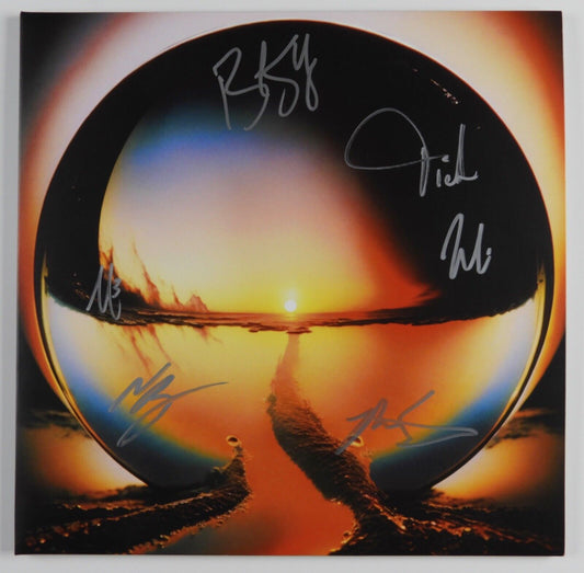 Cage The Elephant Fully JSA Signed Autograph Album Record Neon Pill