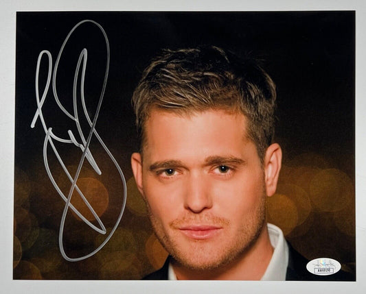 Michael Buble JSA Signed Autograph Photo 8 x 10