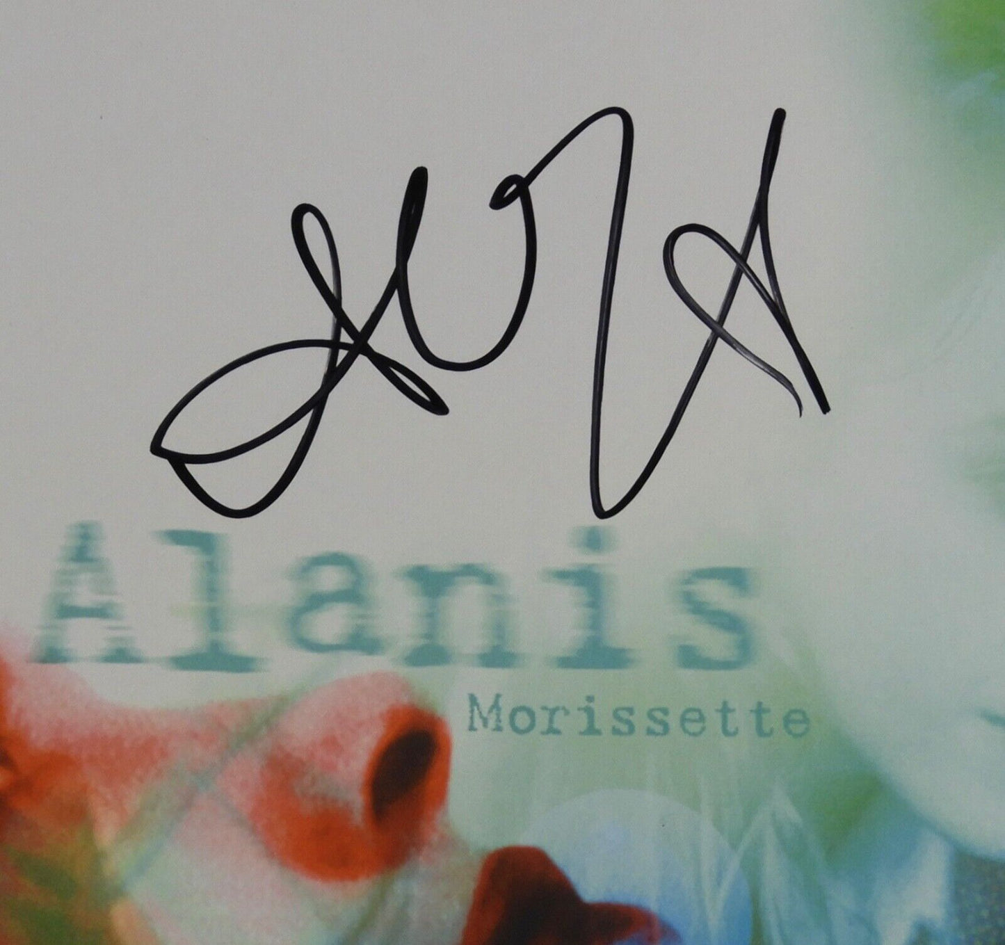 Alanis Morissette JSA Signed Autograph Record Album Vinyl Jagged Little Pill