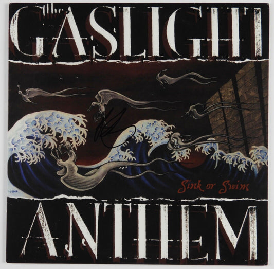 The Gaslight Anthem Brian Fallon JSA Signed Autograph Album Record Vinyl