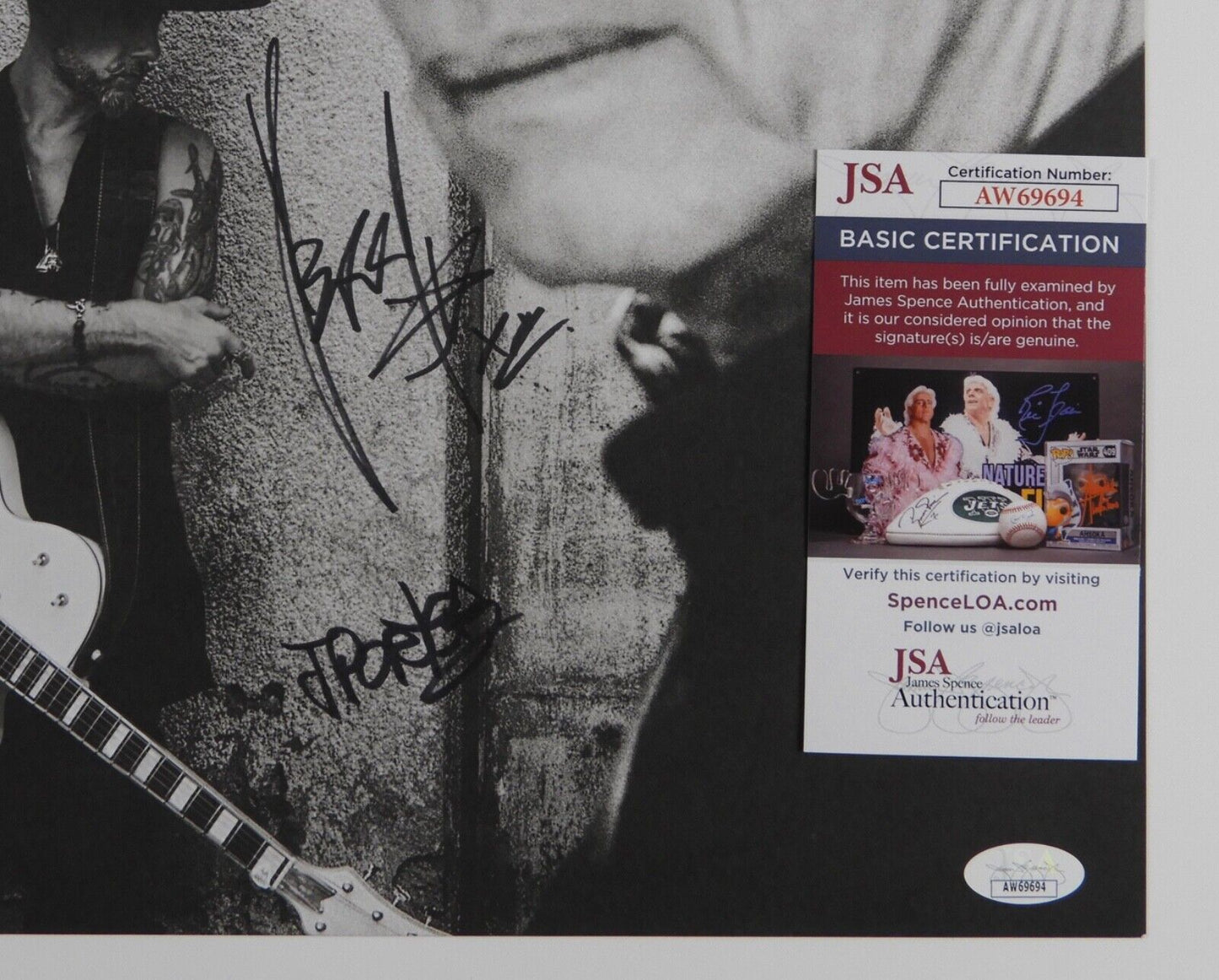 Me And That Man JSA Signed Autograph Album Record Vinyl Songs Of Love And Death