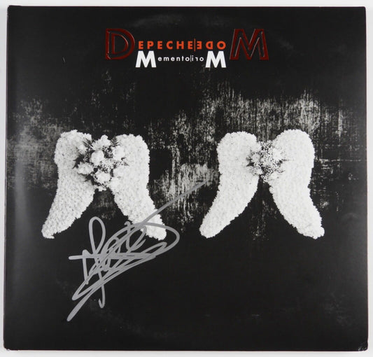 Depeche Mode Martin Gore JSA Signed Autograph Album Record Vinyl Memento Mori
