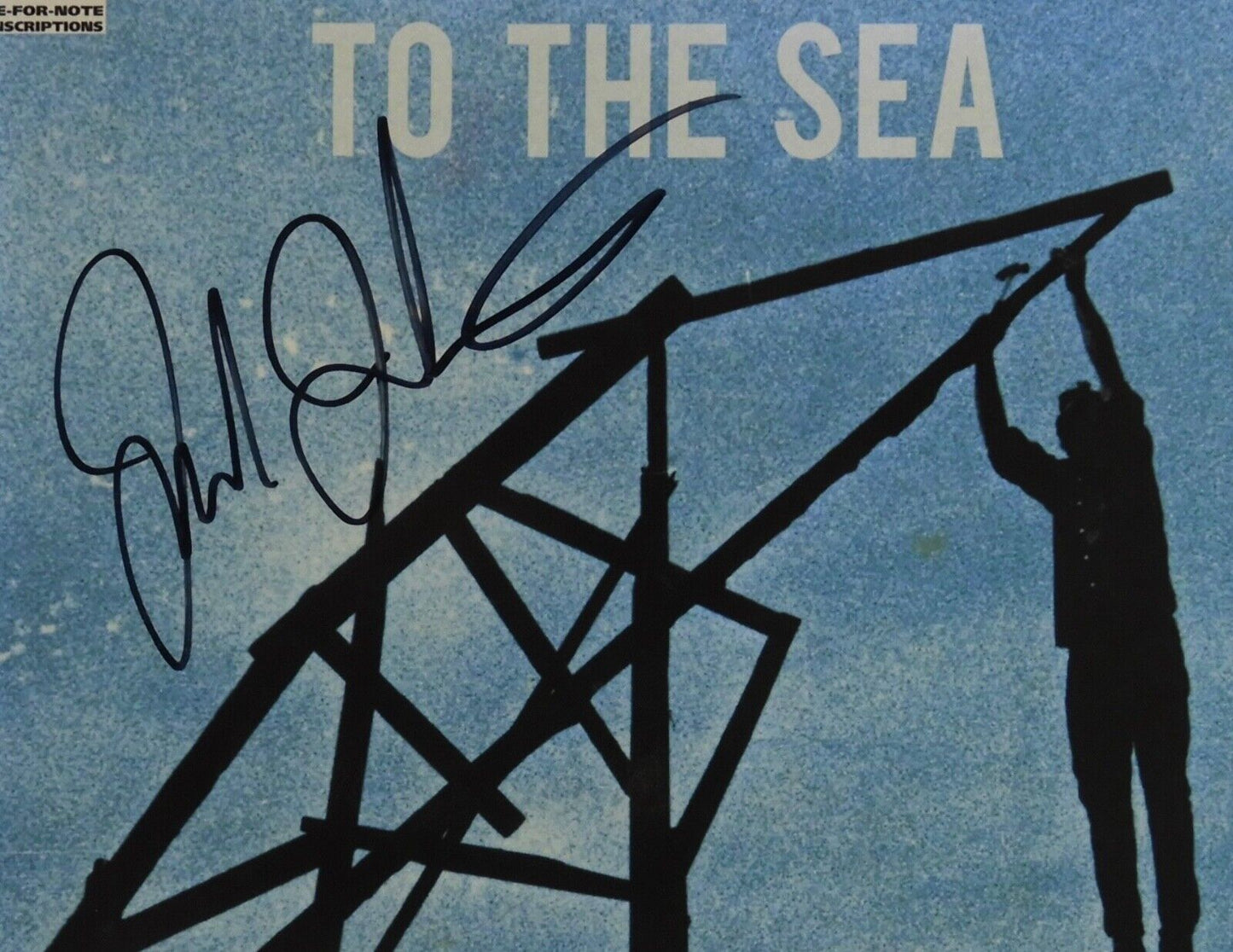 Jack Johnson JSA signed autograph Sheet Music Book To The Sea