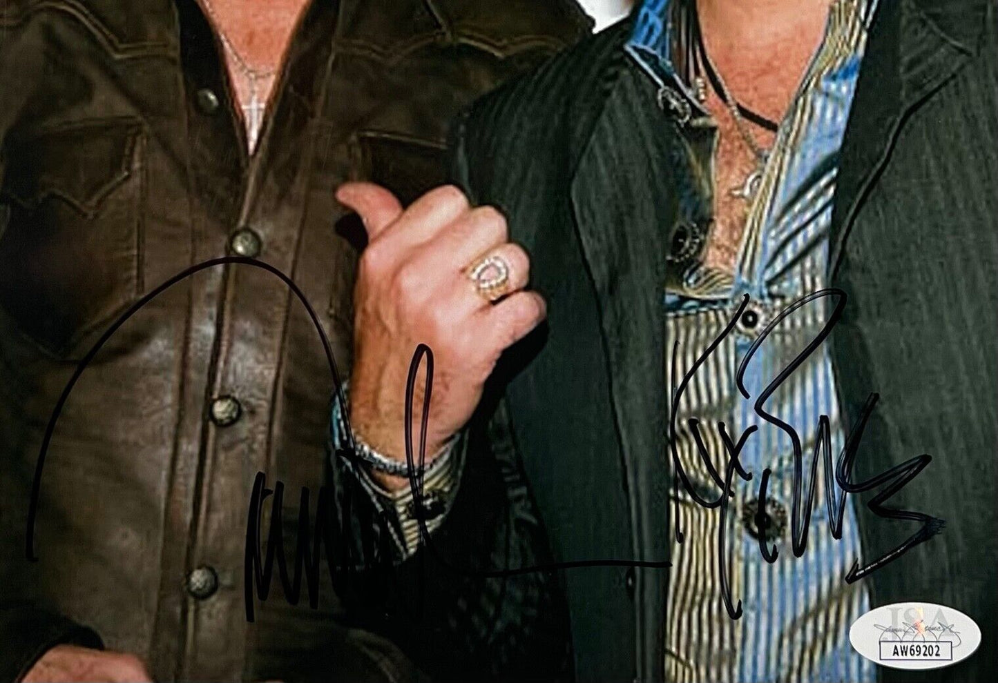 Brooks and Dunn JSA Signed Autograph Photo 8 x 10