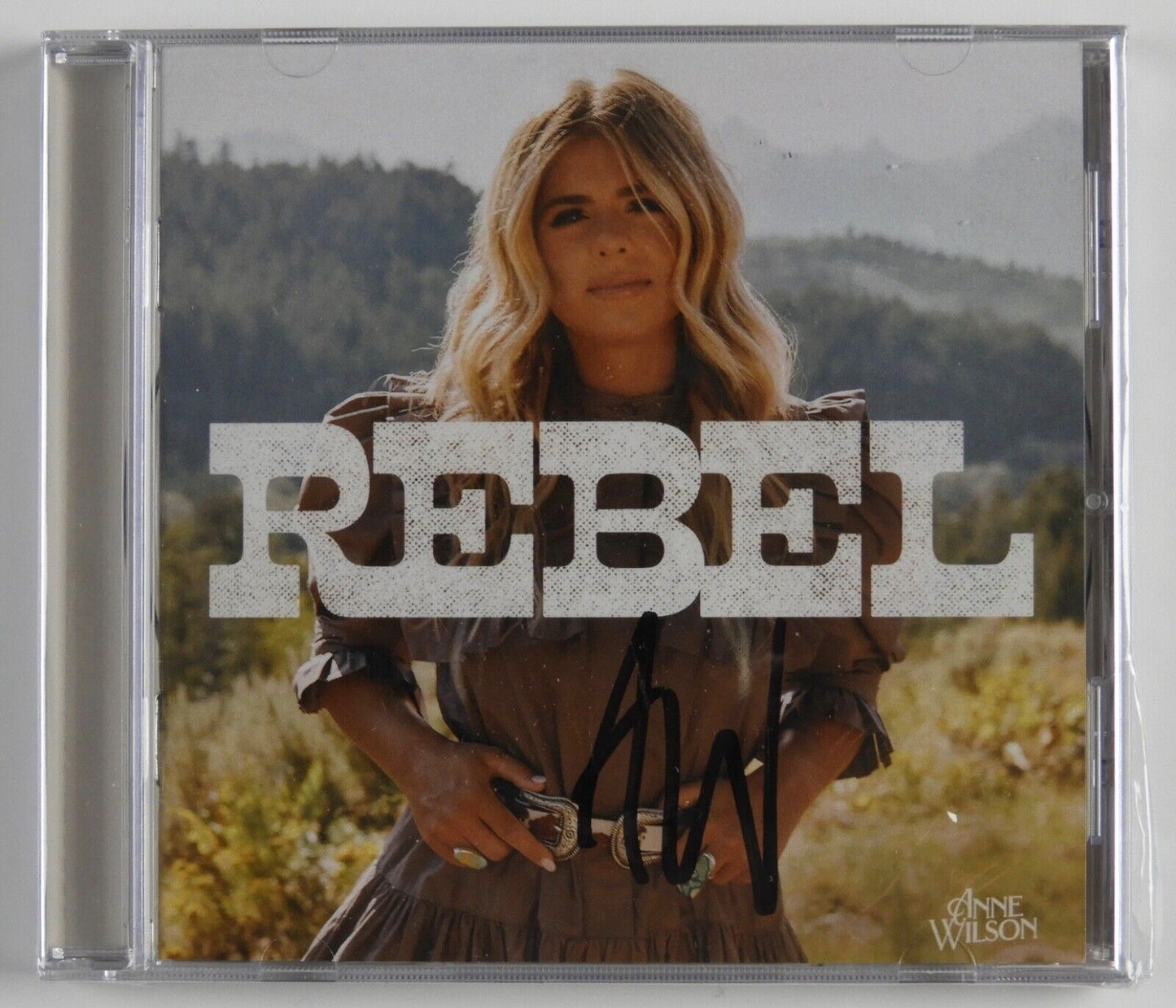 Anne Wilson REBEL Signed Autograph CD Booklet Still Sealed