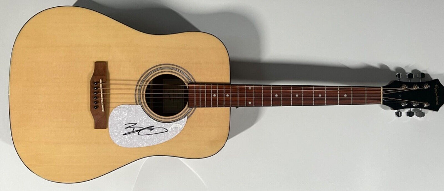 Bradley Gilber JSA Autograph Signed Guitar Epiphone Acoustic