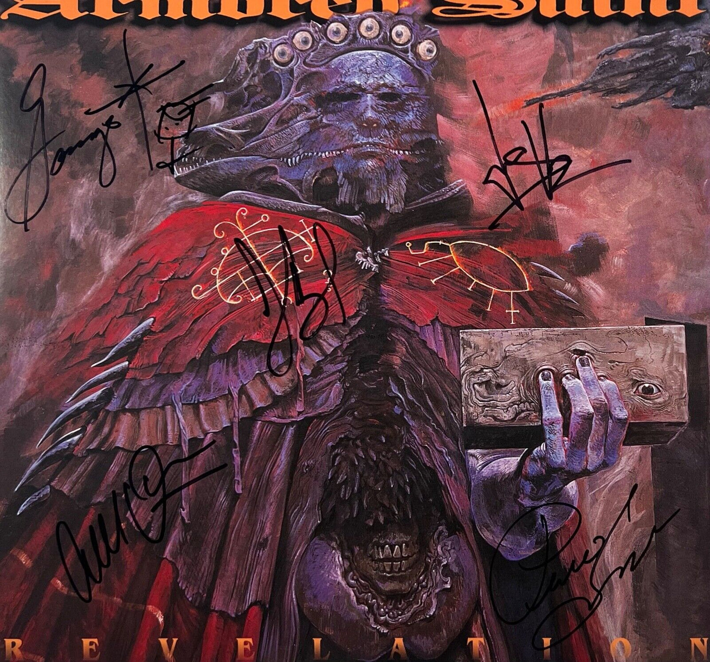 Armored Saint JSA Autograph Signed Album Vinyl Record Revelation