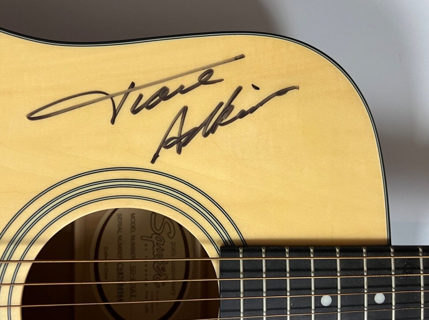 Dierks Bentley Keith Urban Trace Adkins JSA Signed Autograph Acoustic Guitar