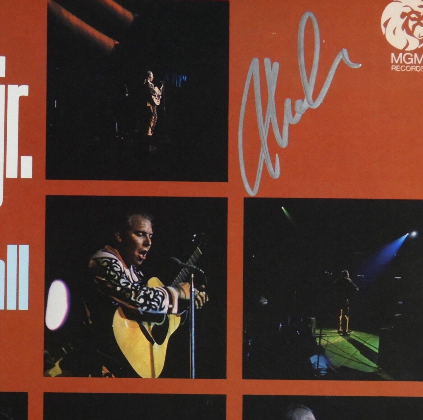 Hank Williams Jr. Signed Autograph Album JSA Record Vinyl Live At Coco Hall