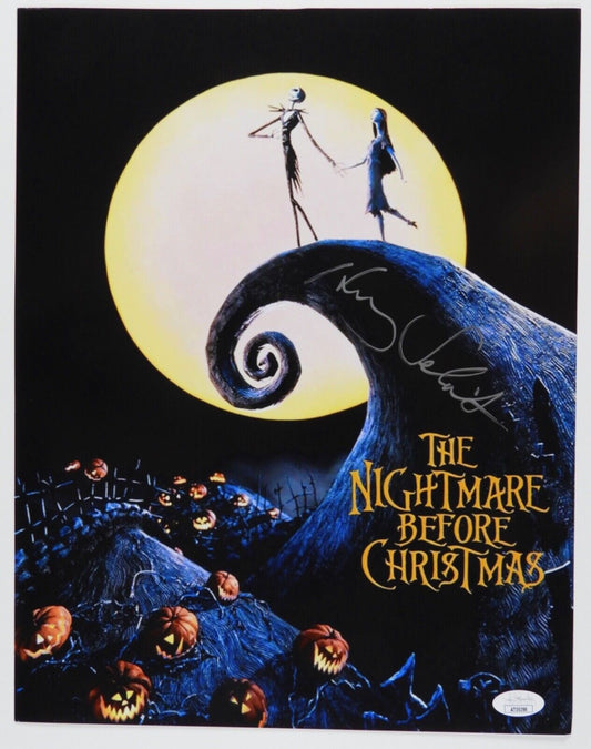 Henry Selick JSA Signed Autograph Photo 11 x 14 The Nightmare Before Christmas