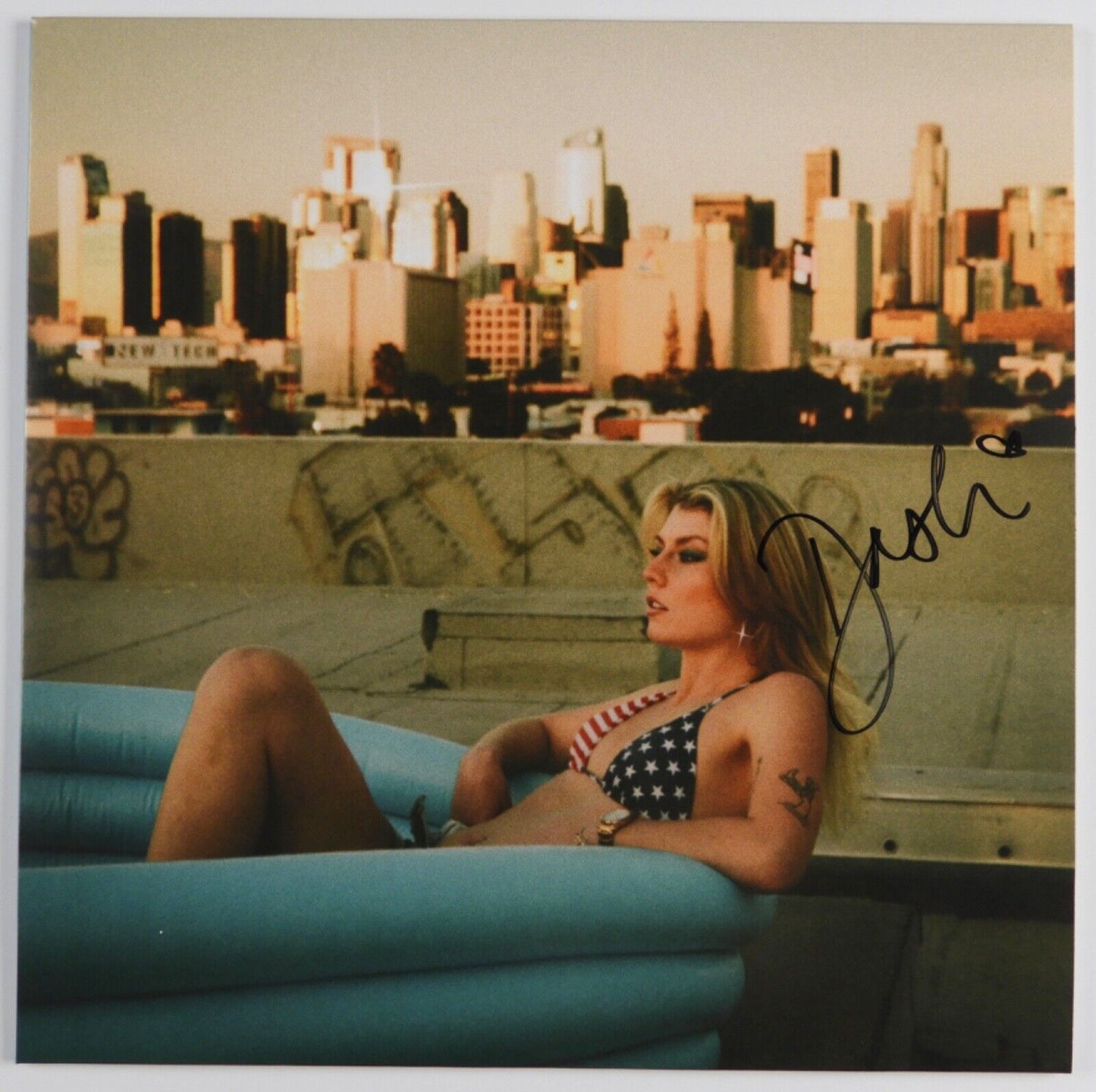 Dasha Signed Autograph Album JSA Record Vinyl