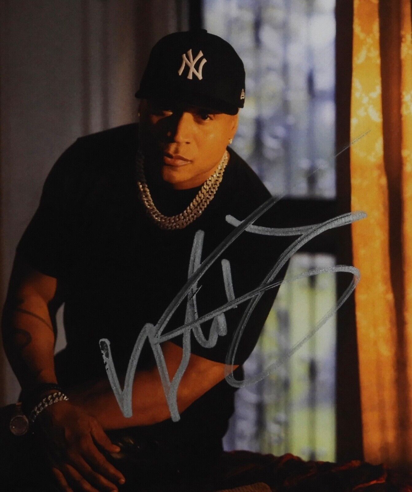 LL Cool J JSA Signed Autograph Signed 8 x 10 with New Vinyl The Force