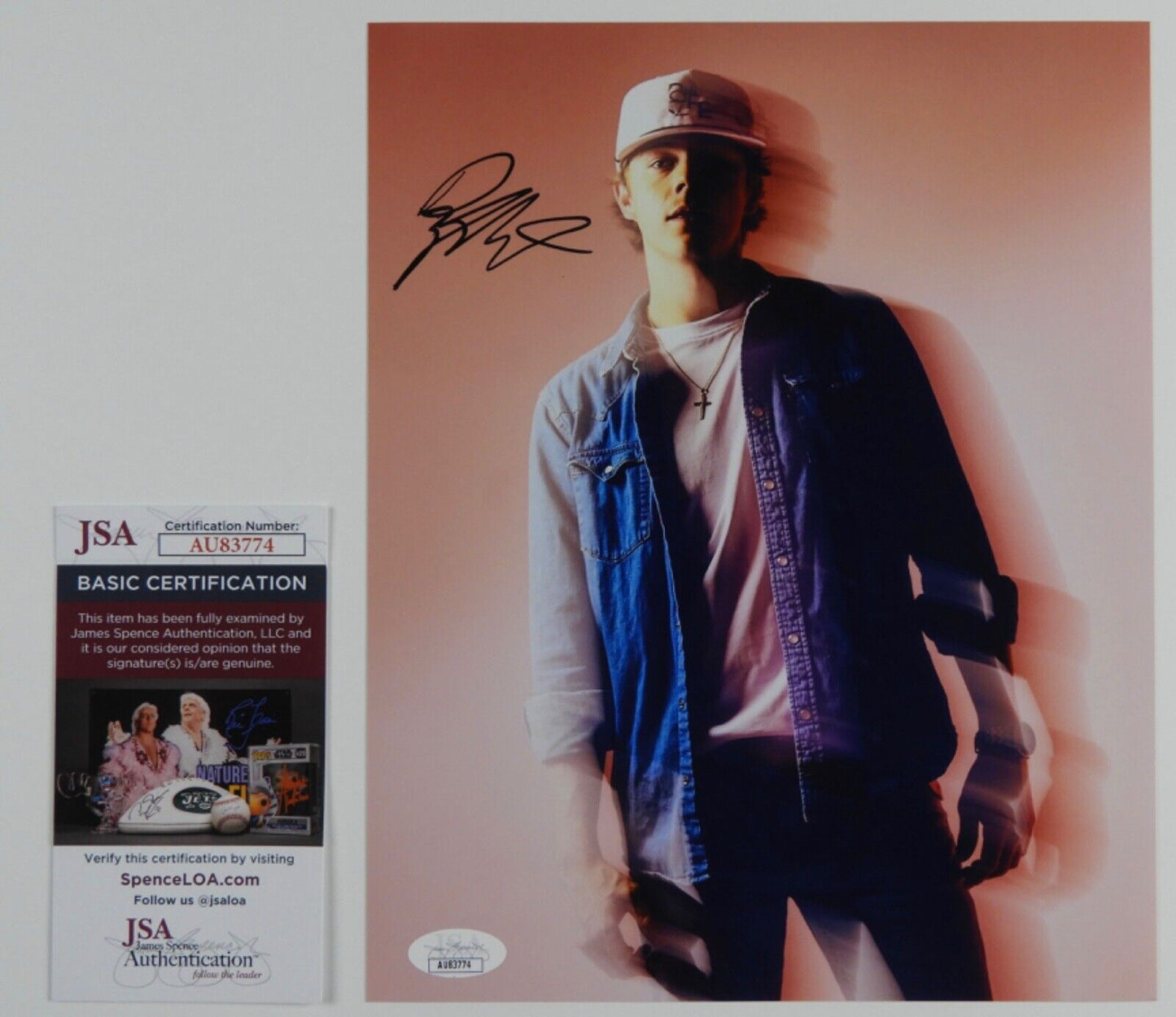 Dylan Marlowe JSA Signed Autograph 8 x 10 Photo Country Music Star