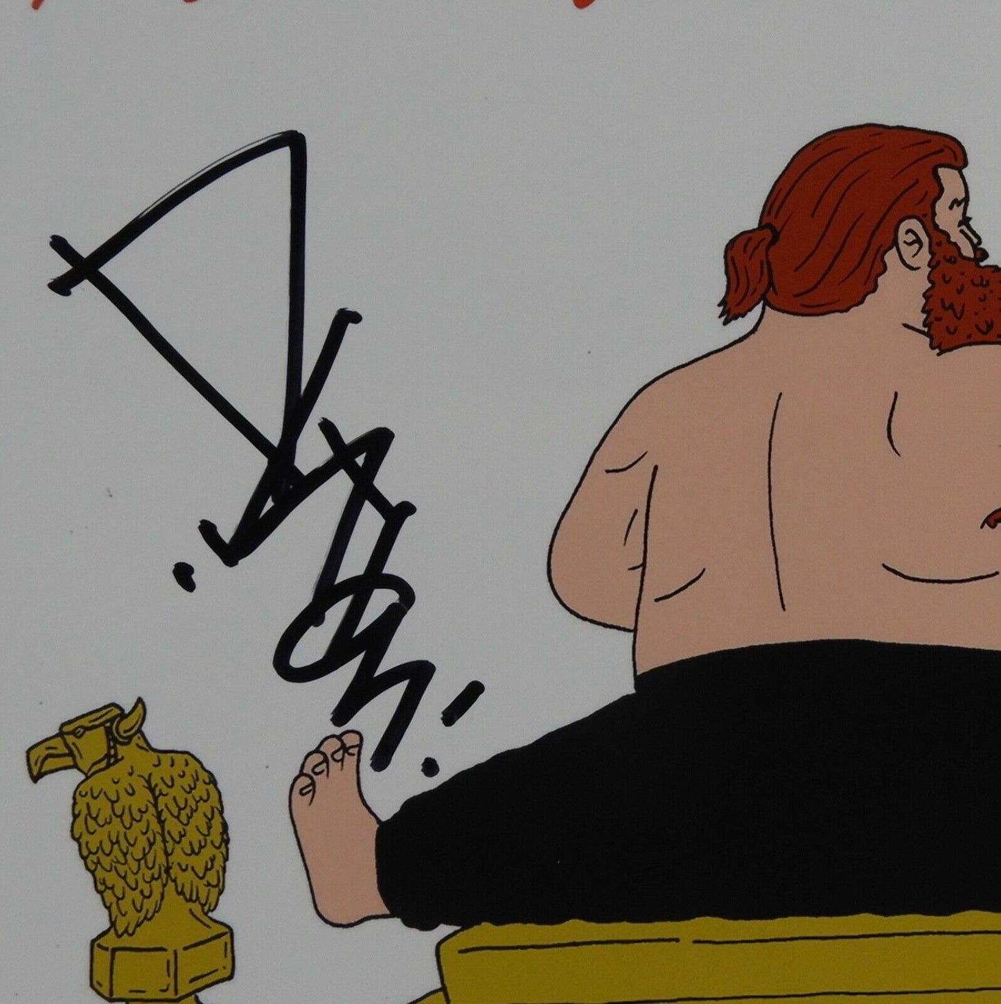 Action Bronson JSA signed autograph Vinyl Record Album Mr. Wonderful