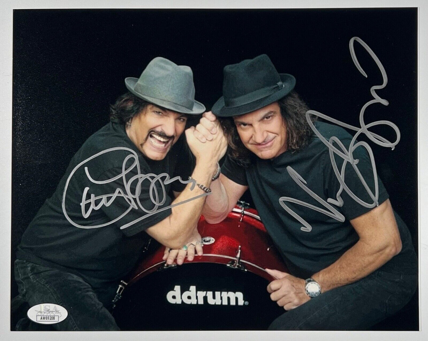Vinny Appice Geezer Butler Black Sabbath JSA Signed Autograph Photo 8 x 10