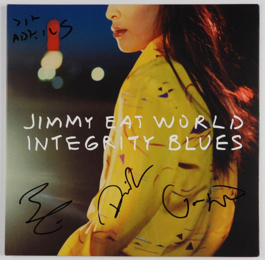 Jimmy Eat World JSA Signed Autograph Album Record Vinyl Integrity Blues