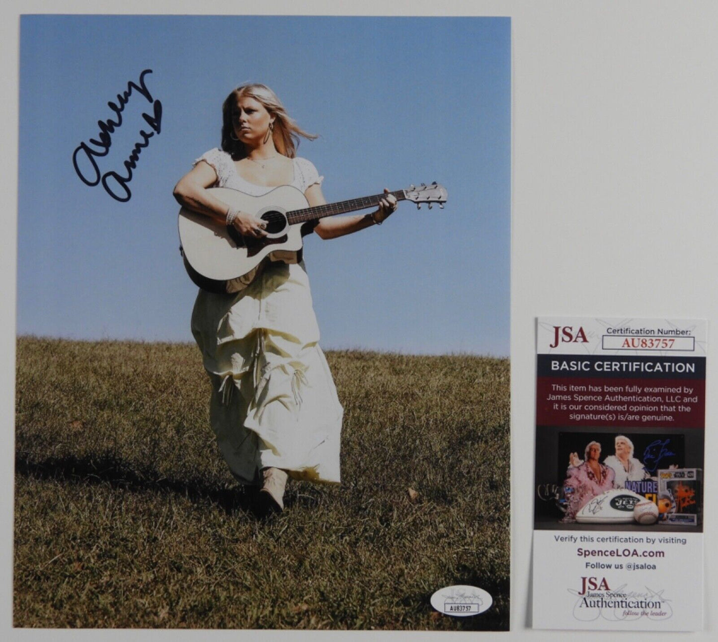 Ashley Anne JSA Signed Autograph 8 x 10 Photo Country Music Star