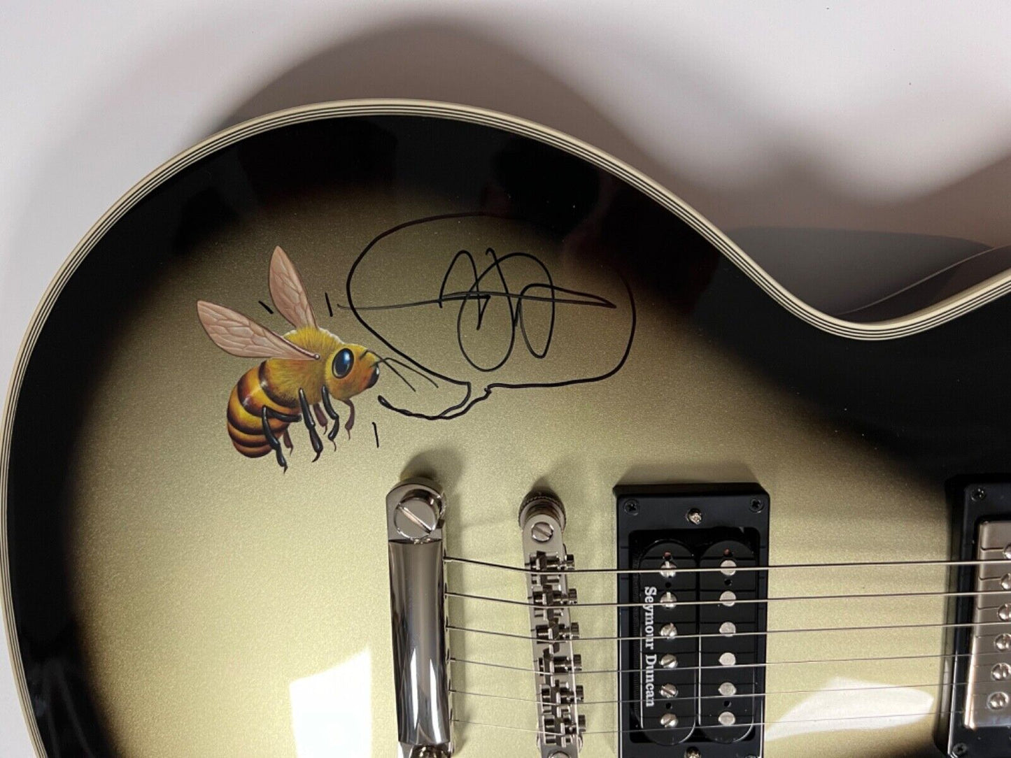 Adam Jones TOOL JSA Signed Epiphone Les Paul Mark Ryden Queen Bee Guitar