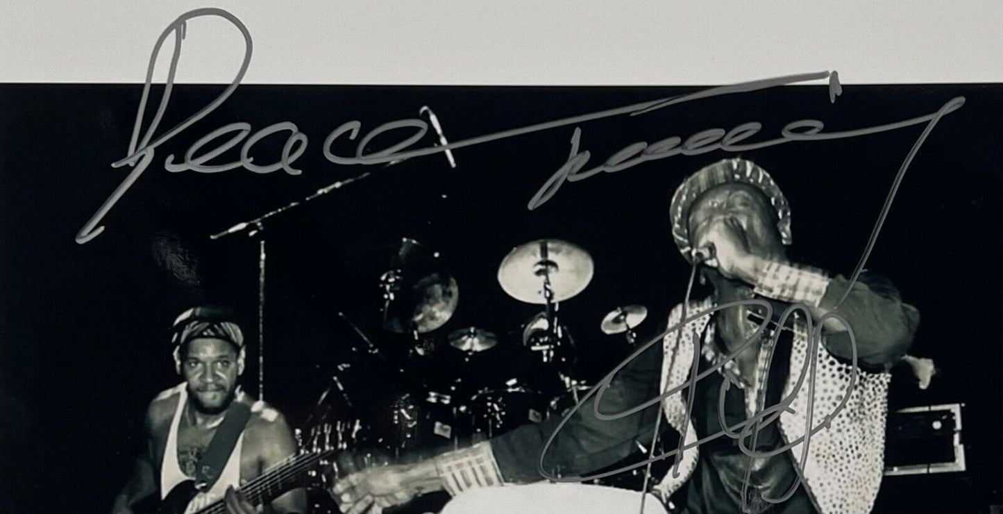 Jimmy Cliff JSA Signed Autograph 8 x 10 photo