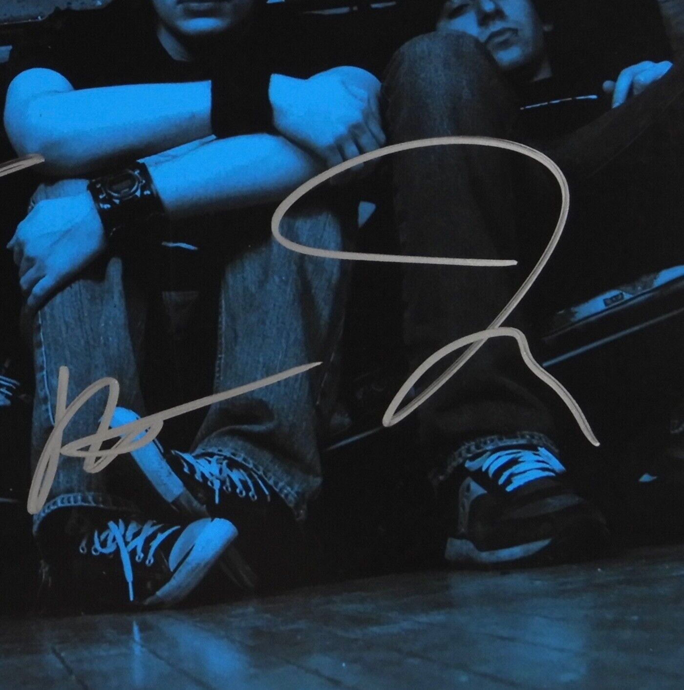 Fall Out Boy  JSA Fully Signed Autograph Album Record Vinyl Take This To Your