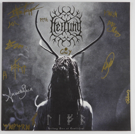 Heilung Fully Signed Autograph Vinyl Record Album Lifa