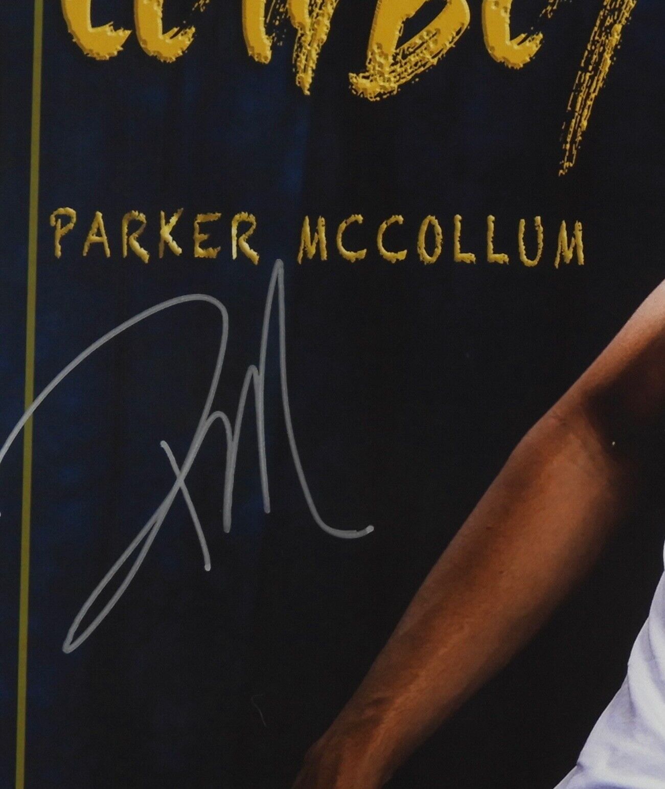 Parker McCollum JSA Signed Autograph Record Album Vinyl Gold Chain Cowboy