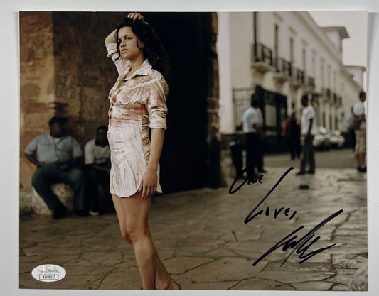 Michelle Rodriguez JSA Signed Autograph 8 x 10 photo