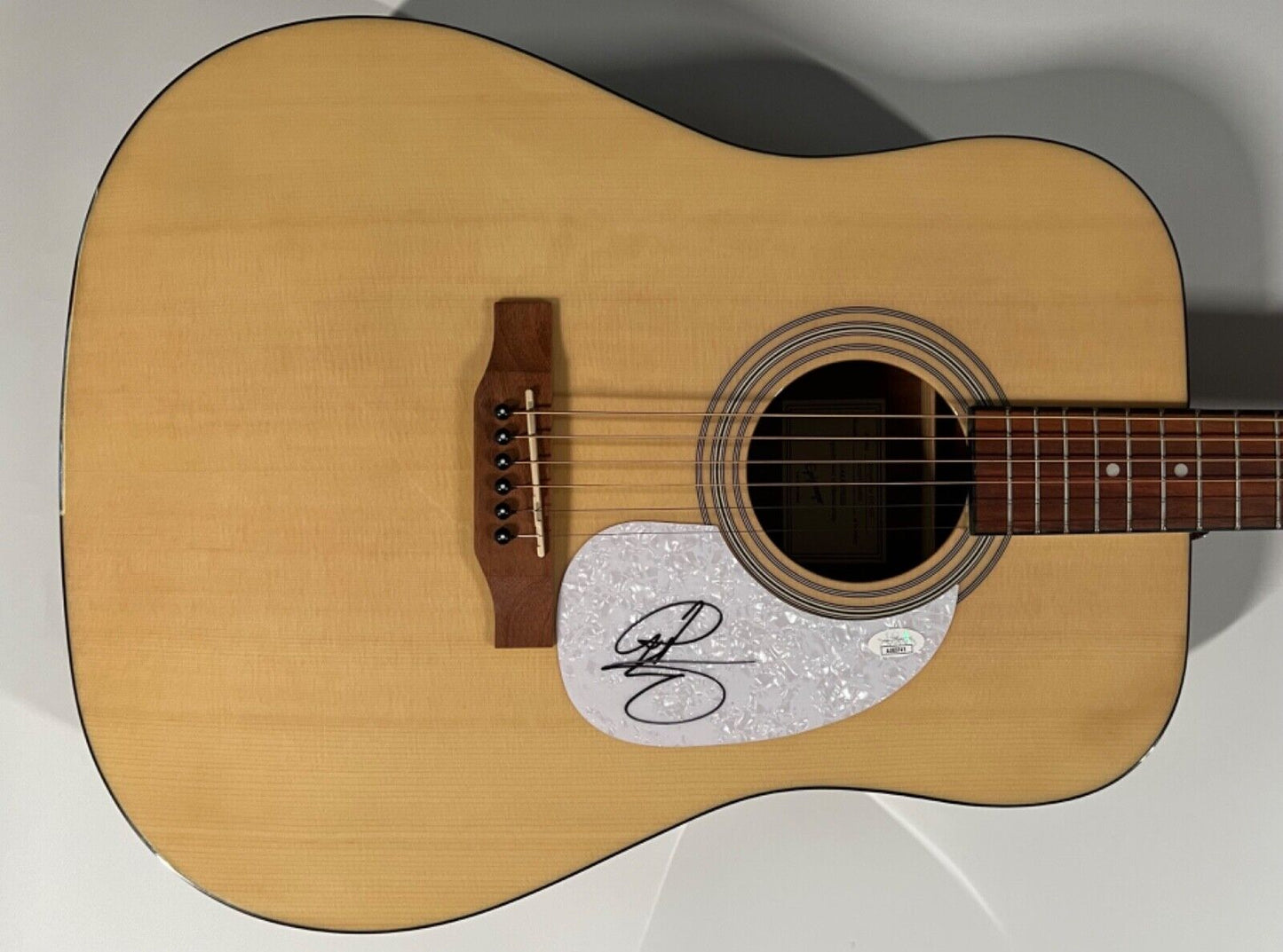 Riley Green JSA Autograph Signed Guitar Epiphone Acoustic