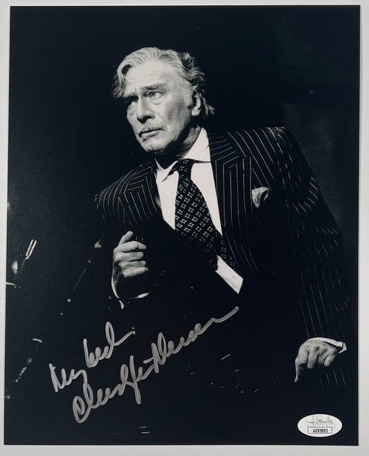 Christopher Plummer JSA Signed Autograph 8 x 10 photo