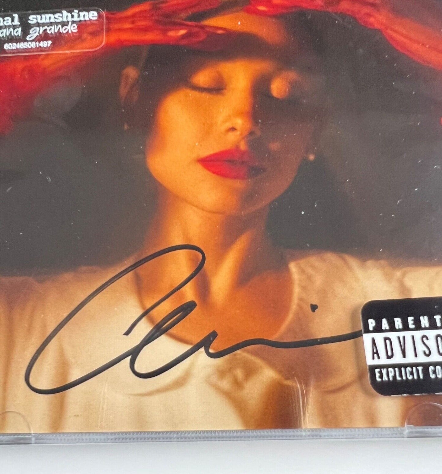 Arianna Grande Signed Autograph Eternal Sunshine CD Booklet Still Sealed