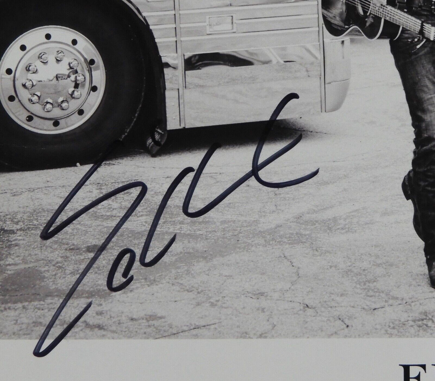 Eric Church JSA Signed Autograph 8 x 10 Photo Promo Photo