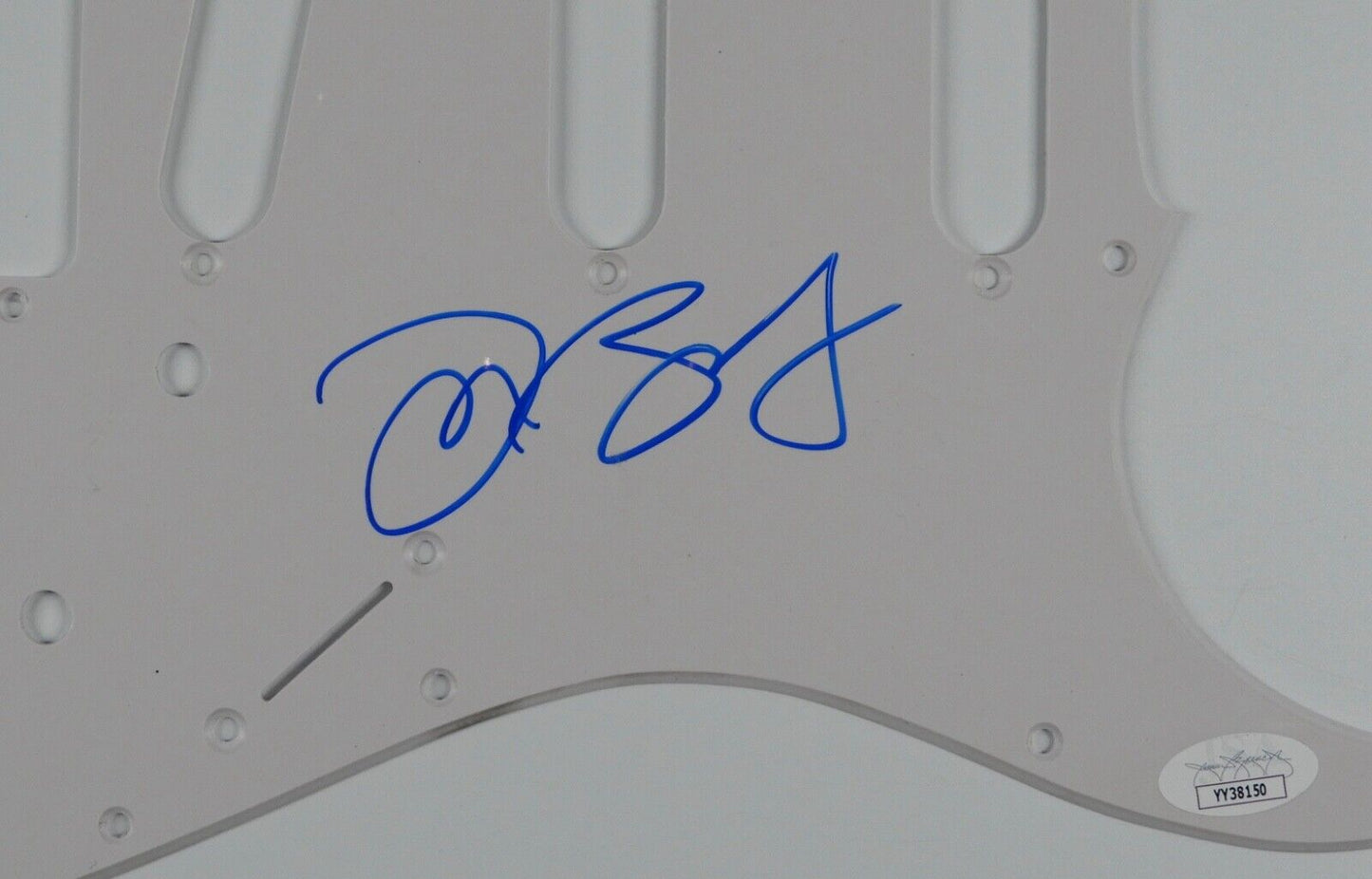 Jon Bon Jovi JSA Autograph Signed Guitar Guard Strat Kickplate Stratocaster