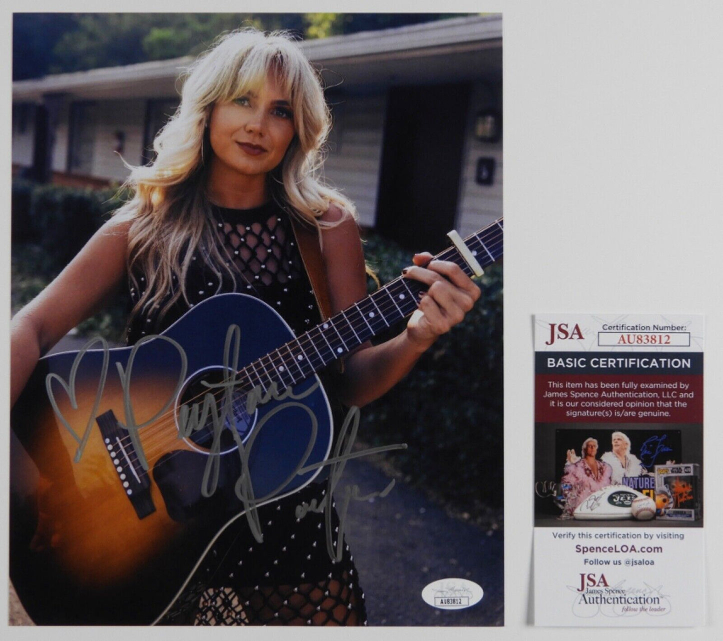 Peyton Porter JSA Signed Autograph 8 x 10 Photo Country Music Star