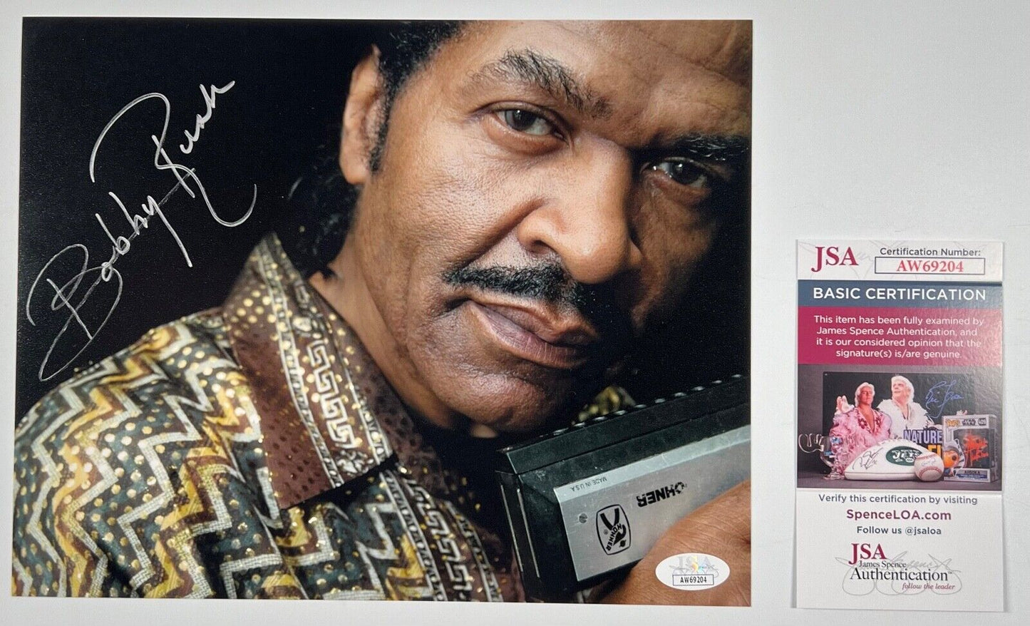 Bobby Rush JSA Signed Autograph Photo 8 x 10