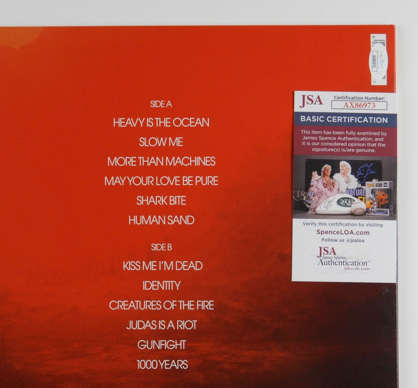 BUSH JSA Signed Autograph Record Album Vinyl The Art Of Survival Gavin Rossdale