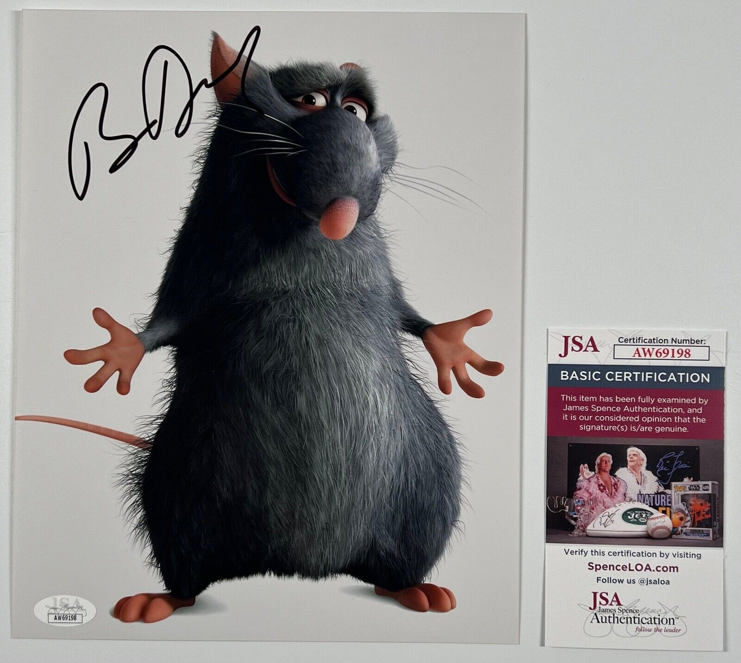 Brian Dennehy Ratatouille JSA Signed Autograph Photo 8 x 10