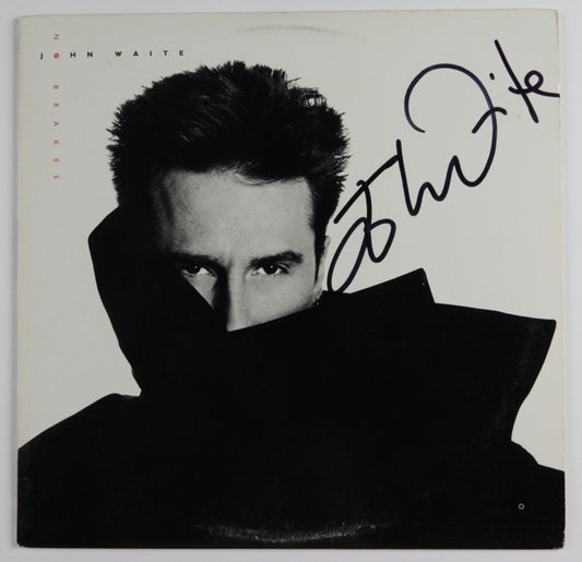 John Waite JSA Autograph Signed Record Album Vinyl No Brakes