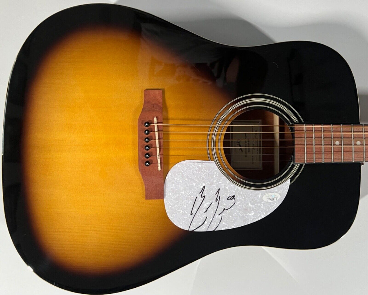 Bailey Zimmerman JSA Autograph Signed Guitar Epiphone Acoustic