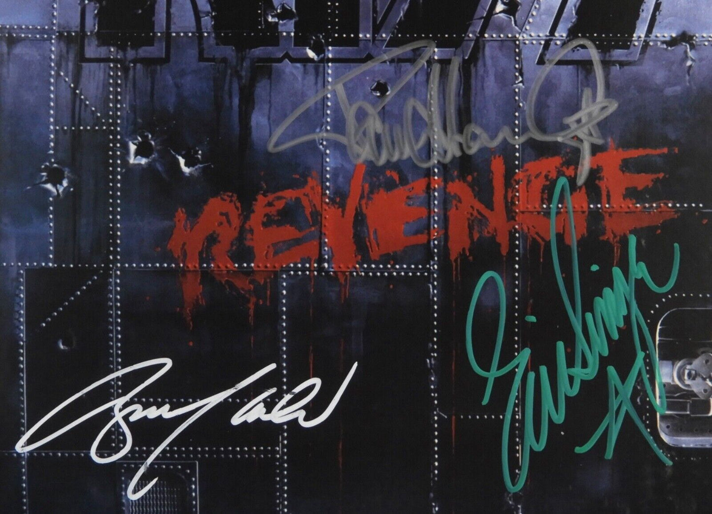 Kiss JSA Signed Autograph Album Record Vinyl Revenge Paul Stanley +