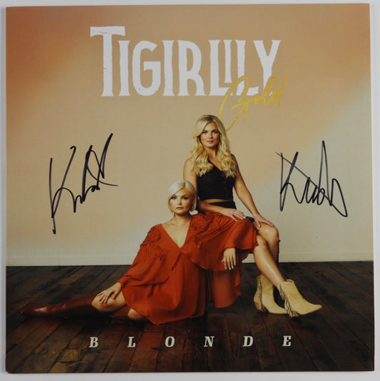 Tigirlily Gold JSA Signed Autograph Album Record Vinyl Blonde