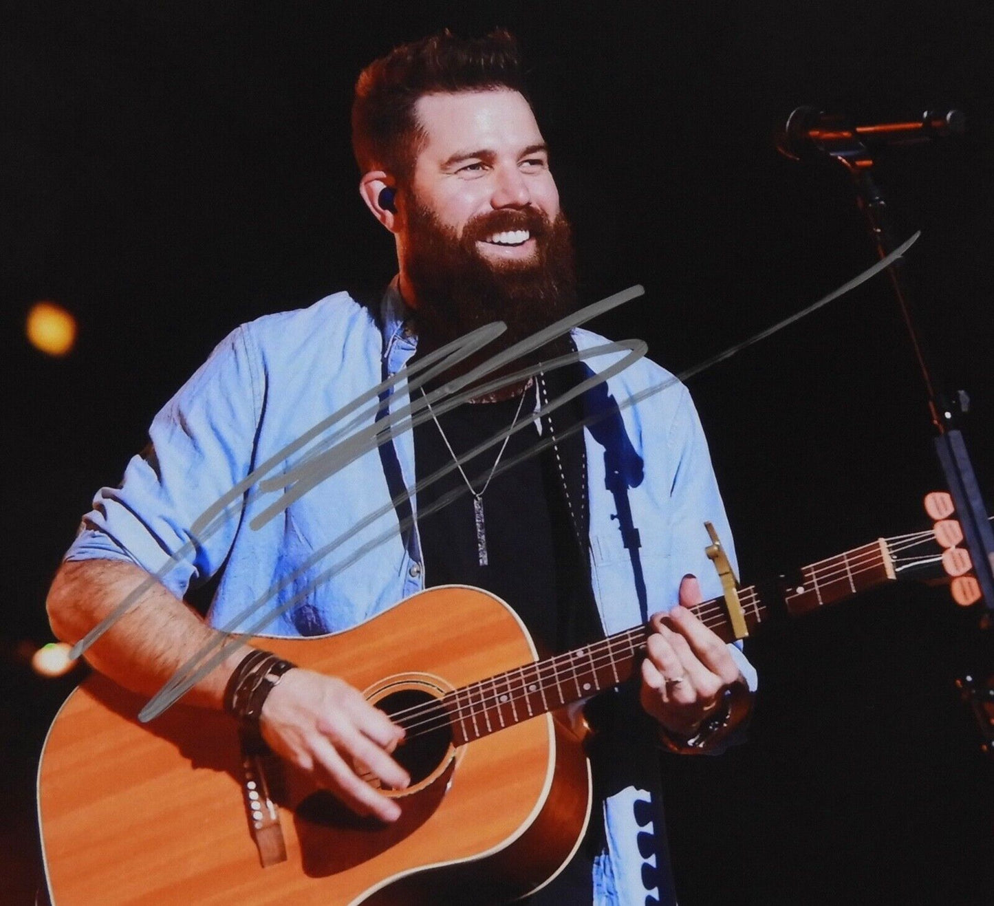 Jordan Davis JSA Signed Autograph 8 x 10 Photo Country Music Star