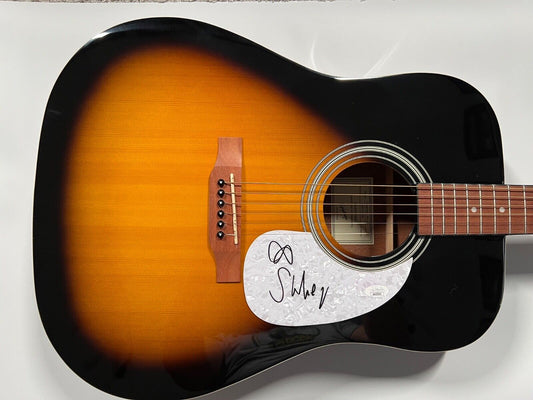 Shaboozey JSA Autograph Signed Guitar Epiphone Acoustic