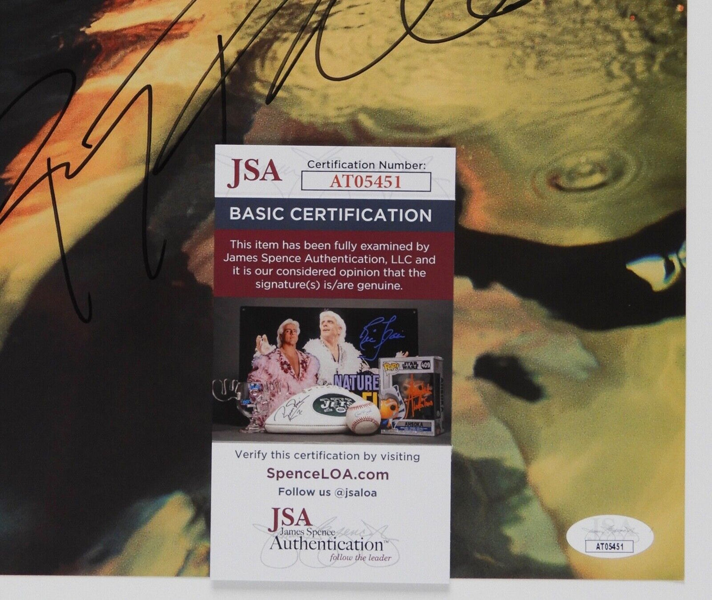 Perry Farrell JSA Fully Autograph Signed Magazine Photo Jane's Addiction